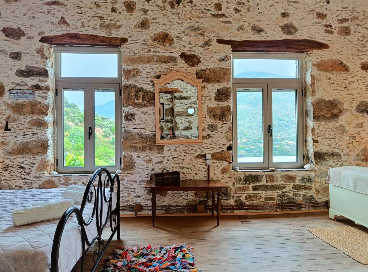 Kefálion Casa Pappadiana Traditional Stonehouseヴィラ エクステリア 写真